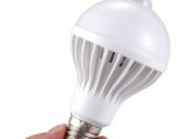 Connection and operation of LED lamps with motion sensors