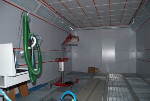 How to equip the ventilation of the spray booth with your own hands