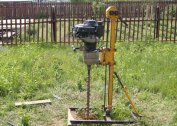 How to independently make a drilling rig for water wells