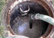 How to split fat in a cesspool