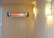 Electric infrared heaters for street and home