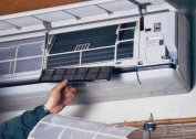 Do-it-yourself cleaning of filters, external and internal air conditioning units