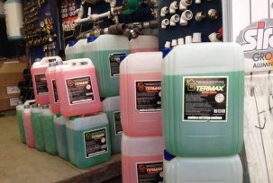 Druhy chladicích kapalin pro topný systém, jejich optimální parametry a příklad výpočtu objemu