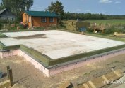 DIY insulated foundation plate