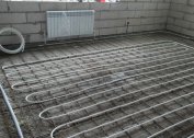 Principles of calculating the annular distance of a warm floor
