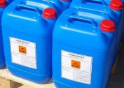 Chemistry for cleaning a cesspool