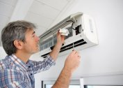 Why air conditioning gurgles inoperative when the wind