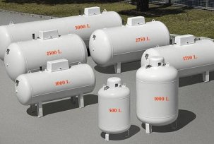 Dispositivo y métodos para instalar un tanque de gas