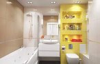 How to make lighting in the bathroom - options and fixtures