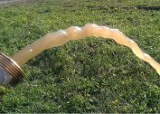 Why is muddy water in the well and what can be done about it