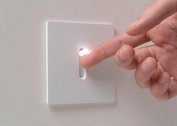 Why does it crack and spark when you turn on the light
