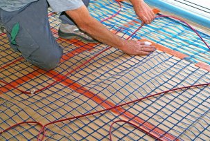 Elektromos padlófűtés fektetése - szerelési szolgáltatások
