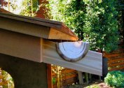 How to calculate the minimum slope of the gutter