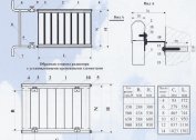 Description of the technical characteristics of the heating components: radiators, pipes, pumps and boilers
