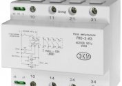 Conexión de relé de pulso para control de iluminación.