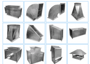 Varieties and features of metal elements for ventilation: ducts, pipes, ducts, grilles