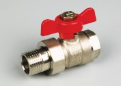 What the water valve consists of