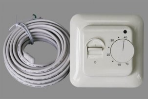 Instalace termostatu pro teplou podlahu - schéma zapojení