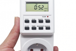Kaip naudoti lizdą su elektroniniu ar mechaniniu laikmačiu