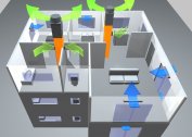 Systèmes de ventilation DIY d'une maison à ossature, vidéo
