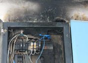 Procedimiento para el encendido del cableado eléctrico en el apartamento.