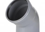 Swivel dimensions of plastic sewers