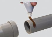 How to easily connect plastic sewer pipes