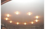 How to choose the right lighting for a stretch ceiling