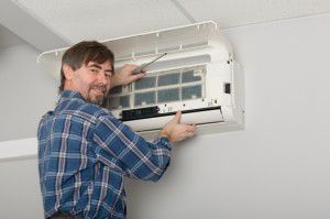 Installation of air conditioning in the apartment