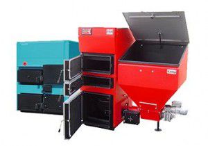 Combined heating boiler example