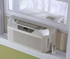 Varieties of window air conditioners: domestic, mobile, do-it-yourself