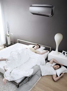 Wall mounted split system air conditioner
