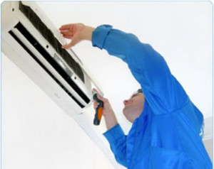 Service with repair and installation of air conditioners split systems