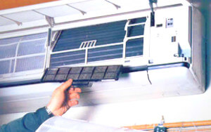 The device and principle of operation of split air conditioner
