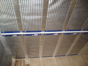 Film infrared heaters are not dangerous even near wooden structures