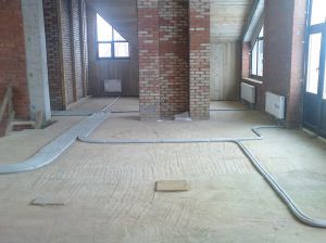 Photo of the radial heating