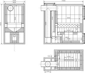 Una de las opciones de diseño para una caldera de calefacción que desarrolla 45 kW.
