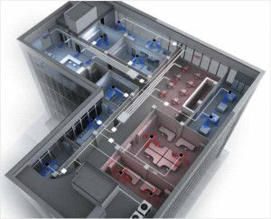 Air conditioning system VRF FUJITSU