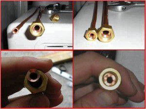 expansion of copper piping for split systems