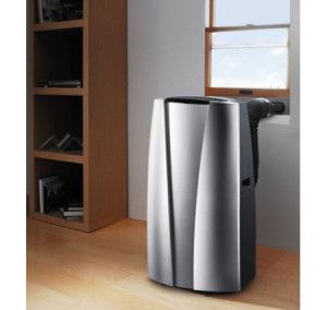 mobile air conditioning in the interior