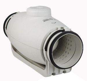 Silent duct fan