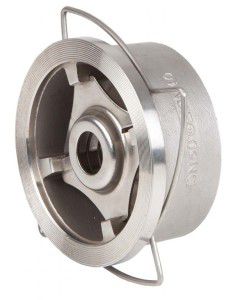 Spring loaded check valve