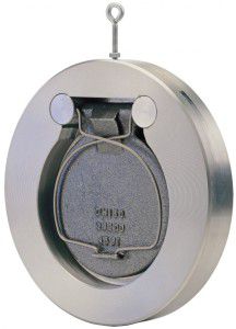 Petal check valve for heating