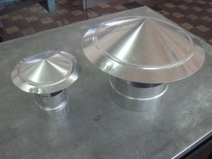 sombrillas redondas de ventilación de diferentes diámetros