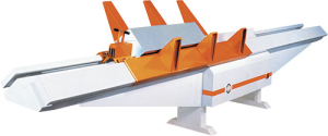 machine for the manufacture of a rectangular duct