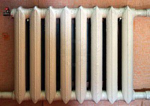 Radiator color change due to prolonged use