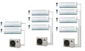 system with several indoor units