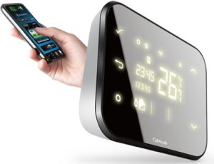 Getting heating data on a smartphone