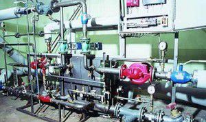 Home heating distribution unit