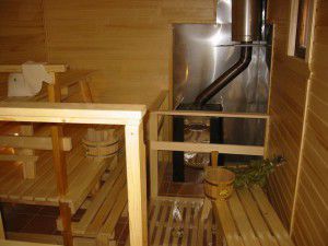 Baños de calefacción de gas